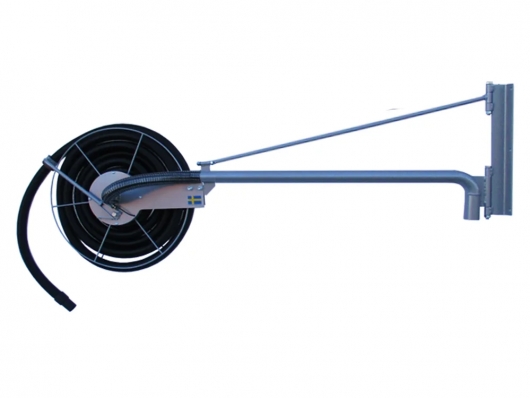 Automatik Schlauchtrommel UPn AWAY mit Schwenkarm 1 m Ø 38 mm